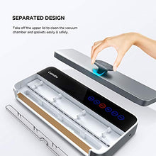 Load image into Gallery viewer, Vacuum Sealer Machine, CalmDo Food Vacuum Air Sealing System with Full Automatic Bag Sealing Technology for Food Saver Storage, CD-V001