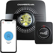 Load image into Gallery viewer, MyQ Smart Garage Door Opener Chamberlain MYQ-G0301 - Wireless & Wi-Fi enabled Garage Hub with Smartphone Control, 1 Pack, Black