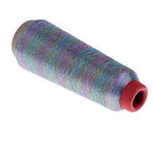 Load image into Gallery viewer, Bonarty 2Pcs Metallic Polyester Embroidery Machine Thread Spool for Computerized Embroidery and Decorative Sewing