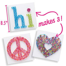 Load image into Gallery viewer, Craft-tastic DIY String Art – Award-Winning Craft Kit for Kids – Everything Included for 3 Fun Arts & Crafts Projects – Peace Sign Series