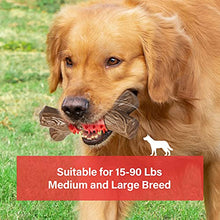 Load image into Gallery viewer, Tough Dog Toys Aggressive Chew Toys for Large Dogs, RANTOJOY Durable Dog Chew Toys for Medium Large Breed, Nylon Rubber Dog Teething Stick Toys Puppy Chewers Dogs Birthday Gift Nearly Indestructible