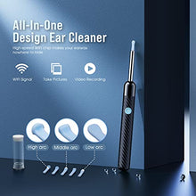 Load image into Gallery viewer, Ear Wax Removal - Earwax Remover Tool with 8 Pcs Ear Set - Ear Cleaner with Camera - Earwax Removal Kit with Light - Ear Camera with 6 Ear Spoon - Ear Cleaner for Kids, Adults & Pets