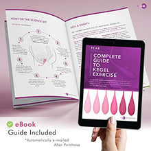 Load image into Gallery viewer, Deluxe Kegel Weighted Exercise Balls - Pelvic Floor Tightening & Strengthen Bladder Control - Prevent Prolapse - Set of 6 for Beginners to Advanced with Free E-Book