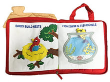 Load image into Gallery viewer, Pockets of Learning Right at Home Quiet Book, Animal Activity Busy Book for Toddlers and Children