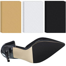 Load image into Gallery viewer, 9 Pcs Large Self Adhesive Nonslip Shoe Pads Anti Slip Shoe Grip Sticker Shoe Sole Protectors for High Heels, Rubber Silicone Resistant High Heels Shoe Sole Cover