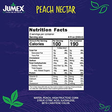 Load image into Gallery viewer, Jumex Lata Botella Peach Nectar | Insulated, BPA-Free Aluminum Can with Resealable Top | 16.9 Fl Ounces (Pack of 12)