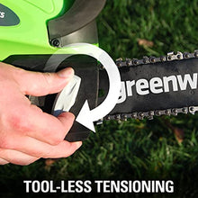 Load image into Gallery viewer, Greenworks 40V 12-Inch Cordless Chainsaw, 2.0Ah Battery and Charger Included