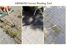 Load image into Gallery viewer, GREBSTK Crack Weeder Crevice Weeding Tool Manual Weeder Beech Handle Lawn Yard Gardening Tool