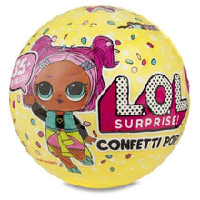 Load image into Gallery viewer, L.O.L. Surprise set of 3, includes 1 LOL Glitter Series ball, 1 LOL Confetti pop series 3 ball, and 1 LOL Lil Sisters series 3 ball