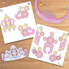 Load image into Gallery viewer, Aquabeads 3D Princess Tiara Set, Arts & Crafts Bead Kit for Children, Design a 3D Wearable Princess Tiara
