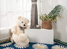 Load image into Gallery viewer, Misscindy Giant Teddy Bear Plush Stuffed Animals for Girlfriend or Kids 47 inch, (White)