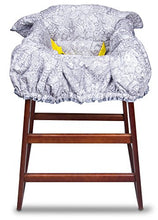 Load image into Gallery viewer, Shopping Cart Cover for Baby or Toddler | 2-in-1 High Chair Cover | Compact Universal Fit | Unisex for Boy or Girl | Includes Carry Bag | Machine Washable | Fits Restaurant Highchair | Sweet Dreams…