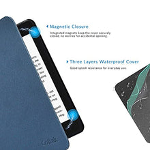 Load image into Gallery viewer, CoBak Kindle Paperwhite Case - All New PU Leather Smart Cover with Auto Sleep Wake Feature for Kindle Paperwhite 10th Generation 2018 Released, Dark Blue