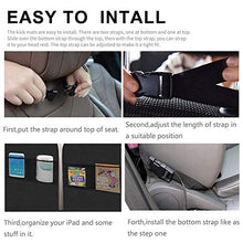 Load image into Gallery viewer, Kick Mats with Organizer - 2 Pack Backseat Protector Seat Covers for Your Car, SUV, Minivan or Truck Seats - Vehicle Back Seat Kids Safety Accessories - Universal Fit Automotive Interior Protectors