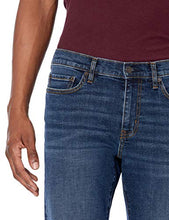 Load image into Gallery viewer, Amazon Essentials Men's Straight-Fit Stretch Bootcut Jean, Dark Vintage, 30W x 29L