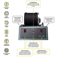 Load image into Gallery viewer, Advanced Professional Rock Tumbler Kit - with Digital 9-Day Polishing Timer & 3 Speed Settings - Turn Rough Rocks into Beautiful Gems : Great Science & STEM Gift for Kids All Ages : Geology Toy