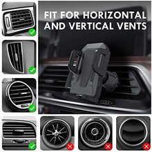 Load image into Gallery viewer, Air Vent Phone Holder for Car,Miracase Vehicle Cell Phone Mount Cradle with Adjustable Clip Compatible with iPhone 13 Series/iPhone 12 Series/11 /11 Pro Max/XR/Samsung and More