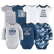 Load image into Gallery viewer, The Peanutshell Newborn Layette Gift Set for Baby Boys | 23 Piece Newborn Boy Clothes & Accessories Set | Fits Newborns to 3 Months | Blue Camo