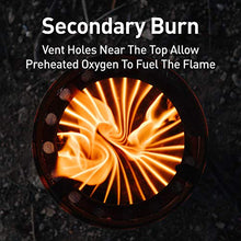 Load image into Gallery viewer, Solo Stove Titan Camping Stove Portable Stove for Backpacking and Outdoor Cooking Great Stainless Steel Camping Backpacking Stove Compact Wood Stove Design-No Batteries or Liquid Fuel Canisters Needed