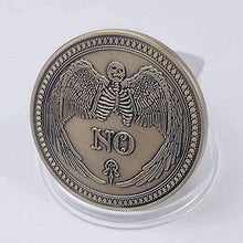 Load image into Gallery viewer, TOYSDONE Yes No Decision Maker Coin - Souvenir Coins - Yes No Coin - The Decision Coin - Metal Coins Collection - Decision Maker Coins - Double Sided Coin - Lucky Coin - Choice Coin - Collectors Coin