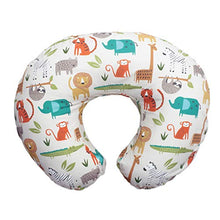 Load image into Gallery viewer, Boppy Original Nursing Pillow & Positioner, Neutral Jungle Colors, Cotton Blend Fabric with Allover Fashion, Multi