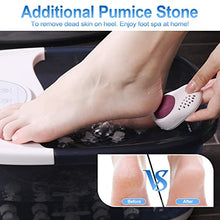 Load image into Gallery viewer, ECARBME Foot Spa Bath Massager with Heat Bubbles and Vibration Massage and Jets, 16OZ Tea Tree Oil Foot Soak Epsom Salt, Pedicure Foot spa with Infrared Light, 22 Rollers & Adjustable Temp