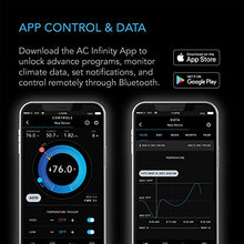 Load image into Gallery viewer, AC Infinity Controller 67, Smart Bluetooth Fan Controller with Temperature, Humidity, Schedules, Grow Cycles, Dynamic Speed Programming for CLOUDLINE Airlift Fans Cooling and Ventilation