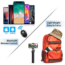 Load image into Gallery viewer, Phone Tripod, SYOSIN 2020 Extendable Phone Camera Tripod Mount with Bluetooth Control and Universal Clip,360°Rotating Flexible Tripod Stand Holder,Compatible with Smartphone, Camera and GoPro