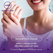 Load image into Gallery viewer, MRM MSM Cream with Vitamin A & D - 4 Oz.