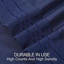 Load image into Gallery viewer, Abakan Full Bed Sheet Set Extra Soft 1800 Thread Count Silky Smooth Microfiber Hotel Luxurious Premium Cooling Sheet Breathable, Wrinkle, Fade Resistant Deep Pocket - 4 Piece (Full, Navy Blue)