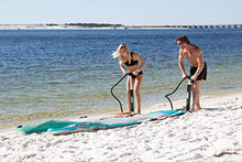 Load image into Gallery viewer, DRIFT 10'8" Inflatable Stand Up Paddle Board, SUP with Accessories | Coiled Leash, Pump, Lightweight Paddle, Fin & Backpack Travel Bag…