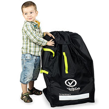 Load image into Gallery viewer, V VOLKGO Durable Car Seat Travel Bag with E-Book - Ideal Gate Check Bag for Air Travel & Saving Money - for Safe & Secure Car Seat - Fits Car Seats, Infant Carriers & Booster