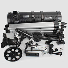 Load image into Gallery viewer, Telescope, Polaris 130EQ Newtonian Professional Astronomical Reflector Telescope Comes with Cellphone Adapter with 1.5X Barlow Lens & 1.25-Inch 13 Percent Transmission Moon Filter