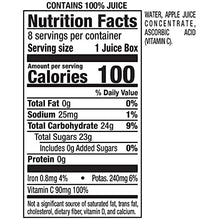 Load image into Gallery viewer, Mott's Original Apple 100% Juice, 6.75 Fluid Ounce Juice Box, 8 Count