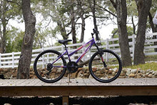 Load image into Gallery viewer, Huffy Hardtail Mountain Bike, Stone Mountain, 24 inch 21-Speed, Lightweight, Purple (74818)