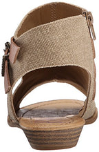 Load image into Gallery viewer, Blowfish Malibu Women's Balla Wedge Sandal, Desert Sand Rancher Canvas/Dyecut, 11 Medium US