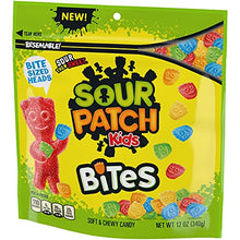 Load image into Gallery viewer, SOUR PATCH KIDS Bites Original Soft & Chewy Candy , 12 Ounces