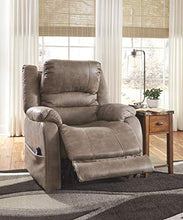 Load image into Gallery viewer, Signature Design by Ashley Barling Power Recliner Adjustable Headrest Mushroom