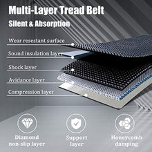 Load image into Gallery viewer, Electric Treadmill, Folding Treadmills for Small Spaces with LCD Monitor, Running Walking Jogging Exercise Compact Exercise Treadmill, Running Machine Equipment for Home Gym Office Use