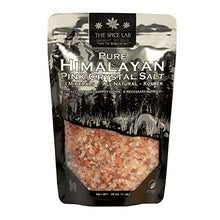 Load image into Gallery viewer, The Spice Lab Himalayan Salt - Coarse 1 Pound - Pink Himalayan Salt is Nutrient and Mineral Dense for Health - Gourmet Pure Crystal Kosher & Natural Certified