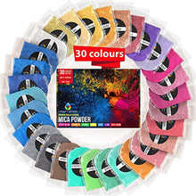 Load image into Gallery viewer, Epoxy Resin Kit 34Oz /1000ml + Mica Powder - Ultimate 30 Colors Set