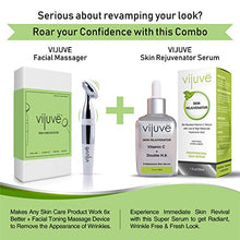 Load image into Gallery viewer, VIJUVE 45% Vitamin C Serum with Double Hyaluronic Acid & Anti-Aging Peptides - 60-times More Efficient than Kojic Acid - For Face & Neck to Keep Skin Elasticity, Reduce Wrinkles & Dark Spots, 30 ml