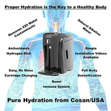 Load image into Gallery viewer, Pure Hydration Alkaline Water Machine | Alkaline Water at Home for Only $.07 per Liter | Ideal pH & Loaded with Antioxidants | Ultra Filtration Removes 99.9% of Over 220 Water Contaminants