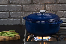 Load image into Gallery viewer, Lodge Enameled Dutch Oven, 6 Qt, Indigo