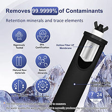 Load image into Gallery viewer, Joypur High Capacity Gravity-Fed Water Filter System with 3 Purification Filters for Home Camping Travel Outdoor Activities Emergencies,2.9 Gallon Countertop Water Filter System
