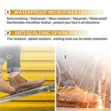 Load image into Gallery viewer, ARCHINSERT Work Safety Shoes for Men Women Puncture Proof Comfortable Abrasion Resistance Industrial and Construction Shoes
