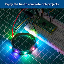 Load image into Gallery viewer, SunFounder Raspberry Pi Pico Starter Kit with 40 Projects Online Tutorials, MicroPython C Piper Make Code, One-Stop Learning Electronics and Programming for Raspberry Pi Arduino Beginners & Experts