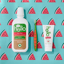 Load image into Gallery viewer, Hello Oral Care Kids Fluoride Free and SLS Free Toothpaste, Natural Watermelon, 4.2 Ounce