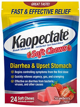 Load image into Gallery viewer, Kaopectate Soft Chews, Bismuth Subsalicylate, Anti-Diarrheal and Upset Stomach Reliever - 24 Count