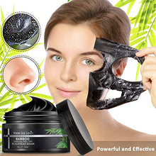 Load image into Gallery viewer, Blackhead Remover Mask, Bamboo Charcoal Peel Off Mask, Black Mask for Both Men and Women, Purifying Facial Mask for All Skin Types Face & Nose